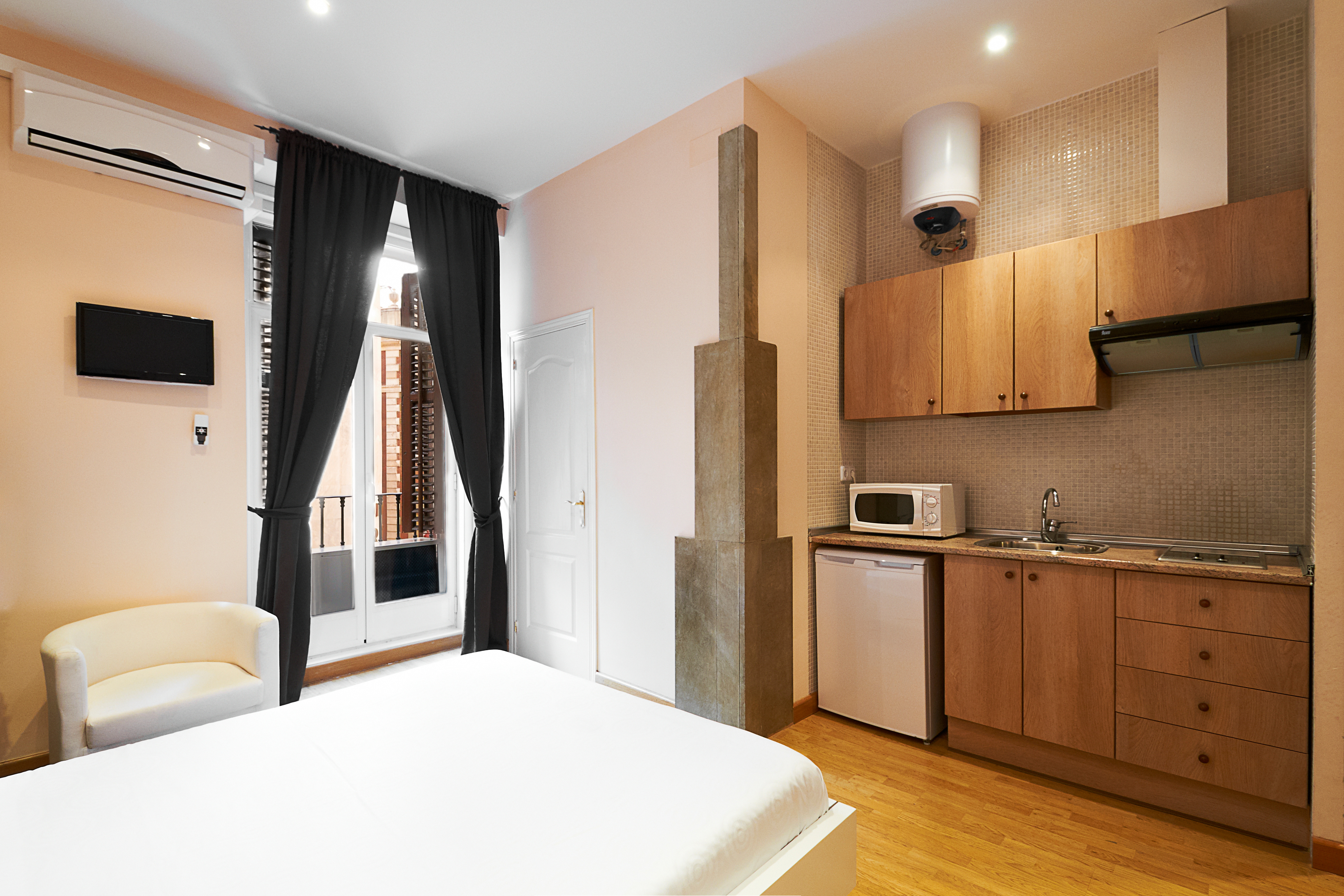 Apartamento en venta monoambiente en día soleado