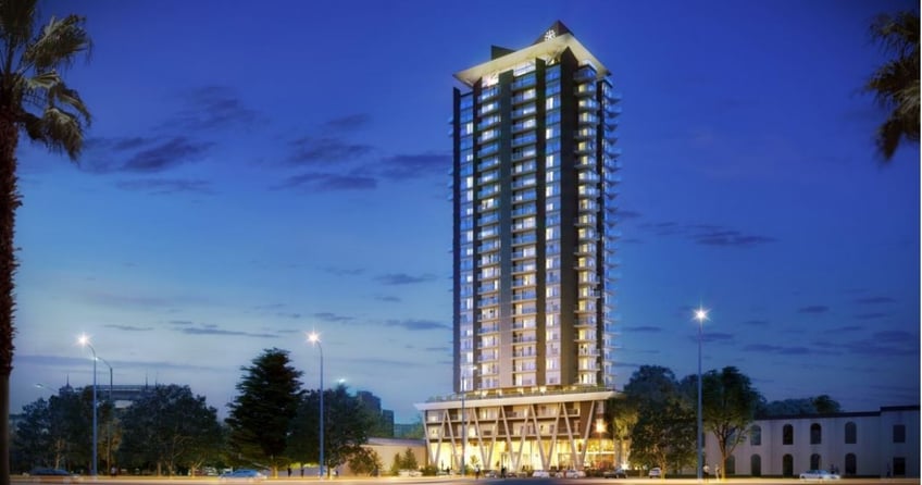 Exterior del edificio Nostrum Bay Montevideo Uruguay