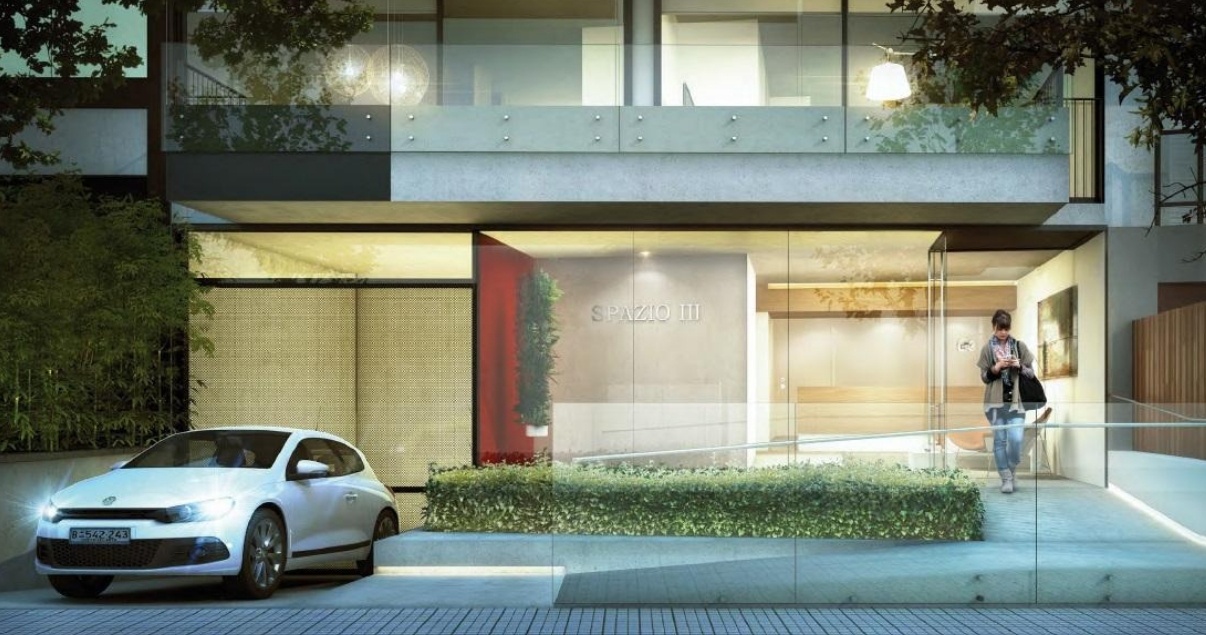 Render de Spazio III, desarrollo inmobiliario de LGD Arquitectos